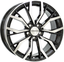 MONACO WHEELS GP5 GLOSS BLACK POLISHED 8x19 5/112 ET35 CB66.5