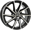 ALUTEC SINGA DIAM BLACK POL 6x16 4/100 ET43 CB54.1
