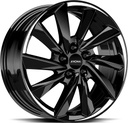RONAL R70 JET BLACK WHITE TAIL 7.5x18 5/112 ET30 CB66.5
