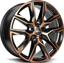 RONAL R71 JET BLACK COPPER MATT FRONT CU 9.5x21 5/114.3 ET40 CB76