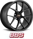 BBS FI-R SATIN BLACK 8.5x19 5/112 ET43 CB82