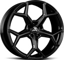 GMP A101 PIANO BLACK 10.5x22 5/130 ET28 CB71.6