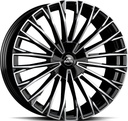 GMP A103 PIANO BLACK DIAM 11.5x22 5/130 ET17 CB71.6