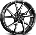 ALUTEC ADX.01 DIAM BLACK POL 8.5x20 5/108 ET45 CB70.1