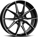 BROCK B40 BLACK FULL POL 9.5x19 5/114.3 ET45 CB64.1