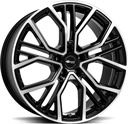 BROCK B41 BLACK FULL POL 8.5x20 5/108 ET52.5 CB63.4