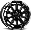 BROCK B45 BLACK FULL POL 8x20 5/160 ET50 CB65.1
