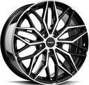 OXGIN MAX BLACK POL 7x17 5/100 ET46 CB63.4