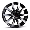 BORBET CW5 BLACK POL MATT 7.5x18 5/127 ET35 CB71.6