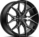 VOSSEN HF6.4 TINTED GLOSS BLACK 10x20 6/135 ET-18 CB87.1
