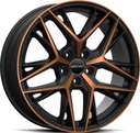 GMP LUNICA SATIN BLACK BRONZE DIAM 9.5x20 5/120 ET40 CB64.1