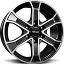 BROCK RC31 BLACK FULL POL 7x17 6/139.7 ET38 CB67.1