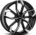 BROCK RC34 BLACK FULL POL 7x18 5/110 ET37.5 CB65.1
