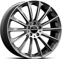 GMP STELLAR ANTHRACITE DIAM 9x22 5/108 ET38.5 CB63.4