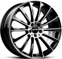 GMP STELLAR BLACK DIAM 9x22 5/130 ET50 CB71.6